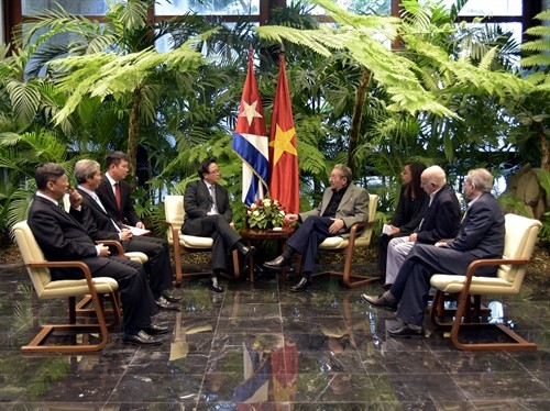 L’envoyé spécial de Nguyen Phu Trong reçu par Raul Castro - ảnh 1